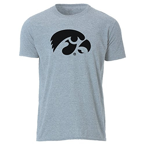 NCAA Iowa Hawkeyes Adult Men Vintage Sheer S T Large Oxford