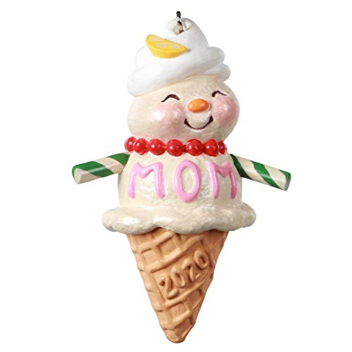 Hallmark Keepsake Christmas Ornament 2020 Year-Dated Moms Are Sweet Snow Lady Ice Cream Cone Hallmark Keepsake Christmas Ornament 2020 Year-Dated Moms Are Sweet Snow Lady Ice Cream Cone
