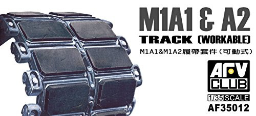 AFV35012 1 35 AFV Club M1A1   M1A2 Abrams T-158 Workable Track  MODEL BUILDING KIT ACCESSORY