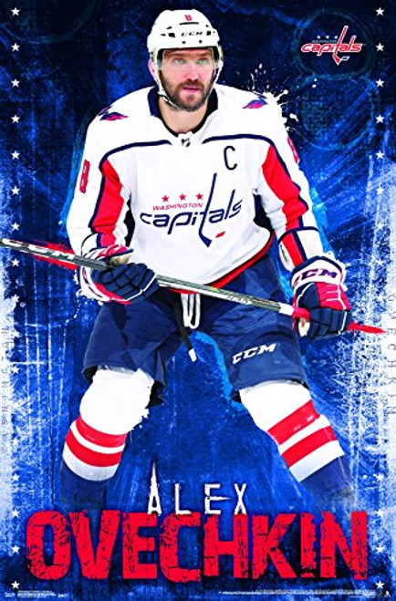 Trends International Wall Poster Alex Ovechkin Washington Capitals, 22.375" x 34" Trends International Wall Poster Alex Ovechkin Washington Capitals, 22.375" x 34"