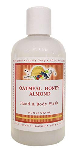Oatmeal Honey Almond Aromatherapy Hand  and  Body Wash - 9.5 oz