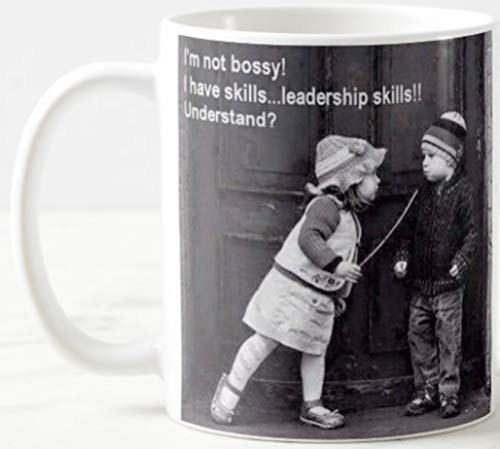 I m not bossy I got skills
Funny 11 oz ceramic coffee mug I m not bossy I got skills
Funny 11 oz ceramic coffee mug