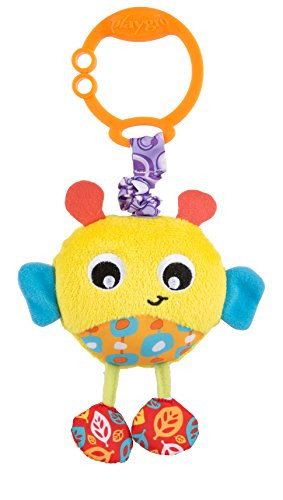 Playgro 0186972 Wiggling Bertie Bee STEM Toy, Multi