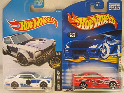Hot Wheels 2001 First Editions Honda Civic SI  and  Nissan Skyline H T 2000GT-X Die Cast 1 64 Scale 2 Car Bundle