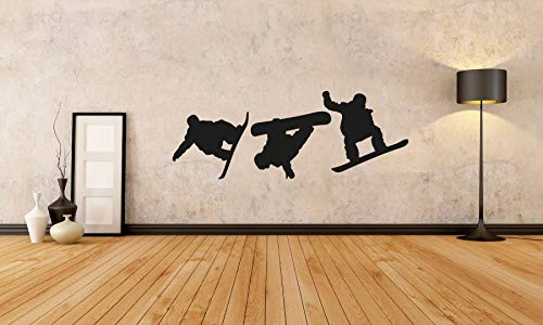 Wall Vinyl Sticker Snowboard Sport Winter Man Silhouette Car Mural Decal Art Decor LP3004 Wall Vinyl Sticker Snowboard Sport Winter Man Silhouette Car Mural Decal Art Decor LP3004