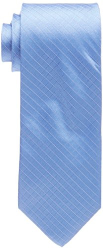 Calvin Klein Men s Etched Windowpane A Tie Slate Regular