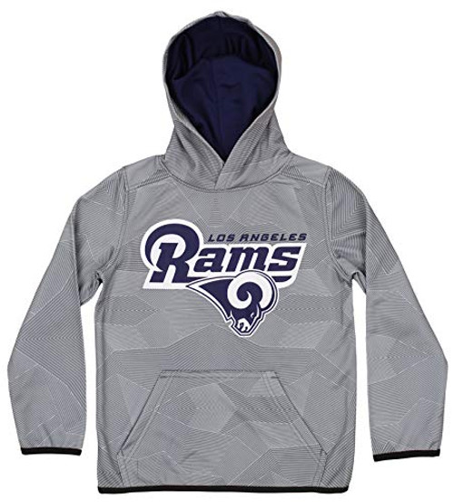 Outerstuff NFL Youth Boys 4-18 Team Color Fleece Hoodie Los Angeles Rams Medium 8 Outerstuff NFL Youth Boys 4-18 Team Color Fleece Hoodie Los Angeles Rams Medium 8