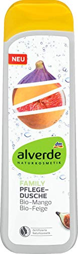 Alverde care shower mango and fig 300 ml  pack of 2  - German product