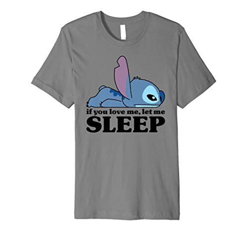 Disney Lilo  and  Stitch Sleepy Stitch Premium T-Shirt