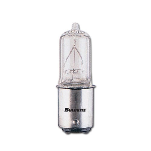 Bulbrite Q35CL/DC 120-Volt Halogen JD Type DC Base Bulb, 35-Watt