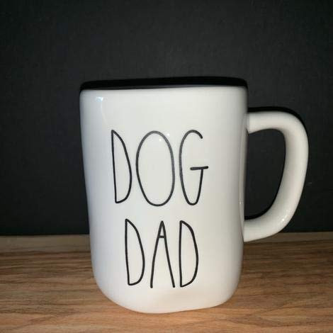 Rae Dunn DOG DAD Mug - 2020 Limited edition - ceramic - very rare