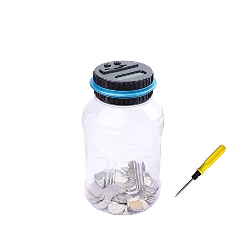 Piggy Bank Counter Coin Electronic Digital LCD Coin Counting Money Saving Box Pot Parts Storage Box for USD Piggy Bank Counter Coin Electronic Digital LCD Coin Counting Money Saving Box Pot Parts Storage Box for USD