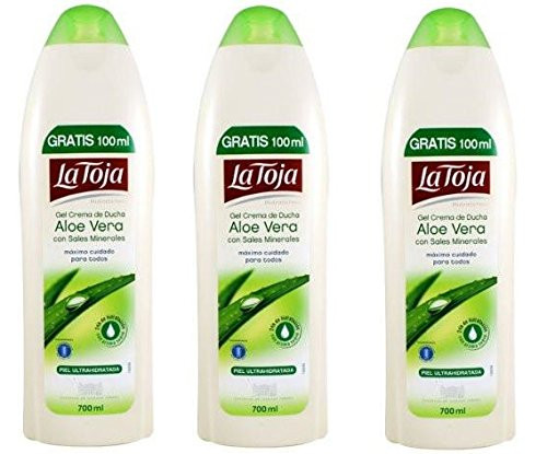 La Toja Shower Gel Aloe Vera 22 oz  Pack of 3