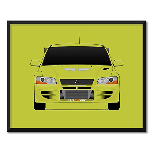 CUSTOMIZABLE COLOR  Mitsubishi Lancer Evolution VII from the Fast and the Furious Inspired Poster Print Wall Art Decor Handmade EVO VII CT9A 4G63 RS GSR GT-A Brian O Connor  Paul Walker