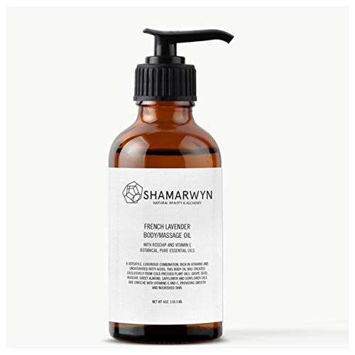 French Lavender Perfume Body Oil Moisturizer Aromatherapy Rose Hip  and  Vitamin E 4oz French Lavender Perfume Body Oil Moisturizer Aromatherapy Rose Hip  and  Vitamin E 4oz