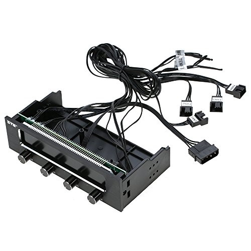 Docooler Sunshine-tipway STW Multi-Function PC CPU 4 Channel Fan Controller Speed Control Adjuster LCD Cooling Front Panel
