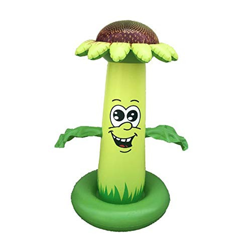 UHBGT Inflatable Sprinkler Toy Sunflower Inflatable Yard Summer Sprinkler Outdoor Ginormous Sprinkler Inflatable Water for Yard Inflatable Water Toys for Infants  47.2 Inch