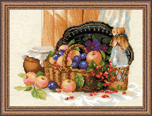 RIOLIS Summer Abundance Counted Cross Stitch Kit-15.75"X11.75" 10 Count