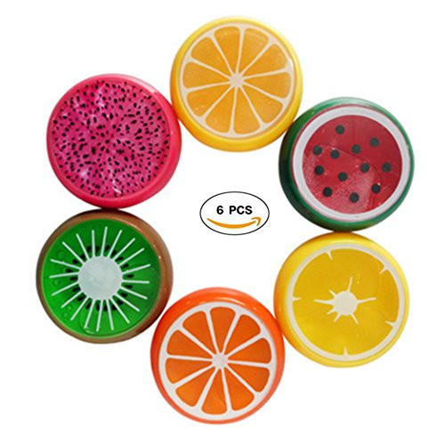 6 Colors/Pack Magic Crystal Slime Putty Toy Soft Fruit Slime for Kids, Students,Birthday,Party,Non-Toxic