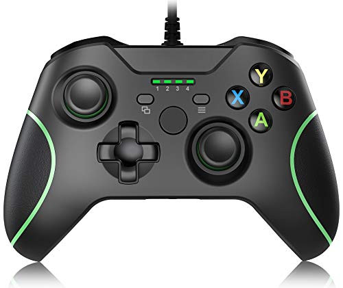 Wired Controller for Xbox One YCCSKY Xbox Wired Game Controller for Xbox One S X PC Win 7 8 10 Gamepad Joystick Controller with Vibration Function Audio Jack USB Cable Ergonomics Design Wired Controller for Xbox One YCCSKY Xbox Wired Game Controller for Xbox One S X PC Win 7 8 10 Gamepad Joystick Controller with Vibration Function Audio Jack USB Cable Ergonomics Design