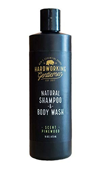 Hardworking Gentlemen Provisions Natural Shampoo  and  Body Wash