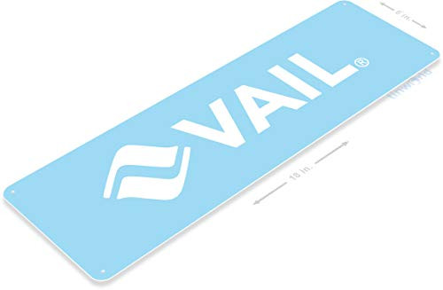 Tinworld TIN Sign C166 Vail Colorado Snow Ski Slope Metal Sign Skiing Cabin Resort Lodge 6 inch x 18 inch