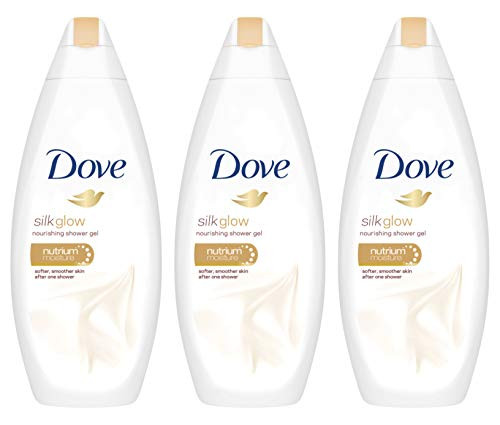 Dove Silk Glow Nourishing Body Wash 500ml   Pack of 3