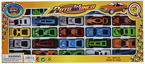 Rhode Island Novelty Diecast Cars, Set of 25