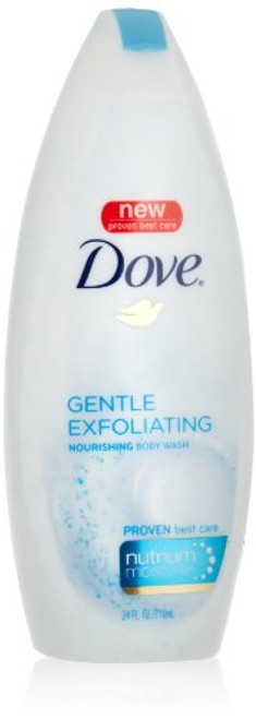 Dove Gentle Exfoliating Nourishing Body Wash 22 Ounce  Pack of 3   Packaging May Vary