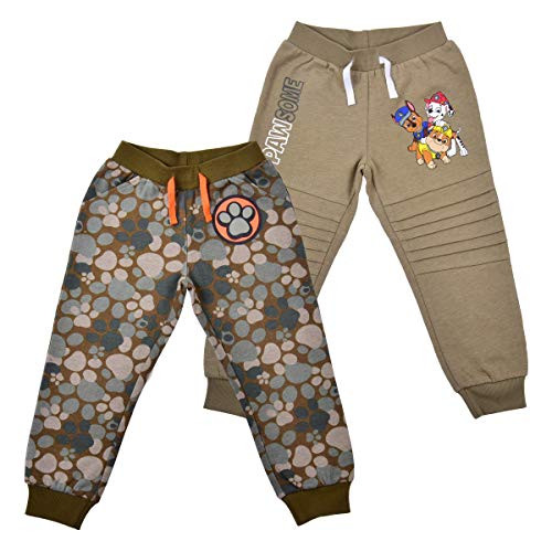 Nickelodeon Boy s 2-Piece Paw Patrol Pawsome Drawstring Jogger Pant Set Green Size 6