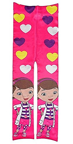Doc McStuffins Disney Little Girls Tights  Small Medium