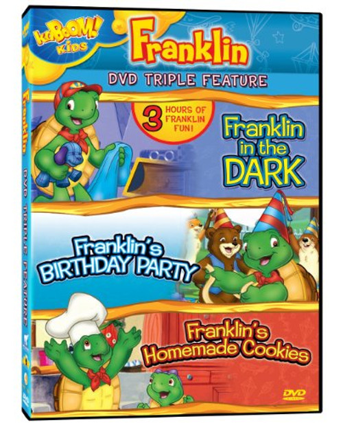 Franklin Triple Feature  Franklin in the Dark   Franklin s Birthday Party   Franklin s Homemade Cookies