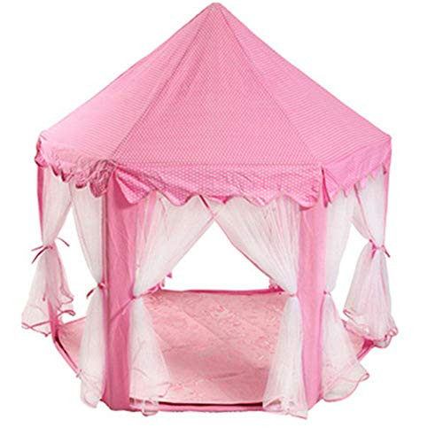meetinglea Princess Tent Girls Large Playhouse Kids Castle Play Tent with Star Lights Toy for Children Indoor and Outdoor Games 55   x 53    DxH meetinglea Princess Tent Girls Large Playhouse Kids Castle Play Tent with Star Lights Toy for Children Indoor and Outdoor Games 55   x 53    DxH