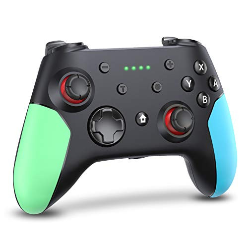 Wireless Switch Pro Controller for Nintendo Switch LiteYHT Remote Control Switch Pro Controllers Gamepad Joystick Support Adjustable Dual Vibration Turbo Motion Screenshot Gyro Axis  Wake UP Version