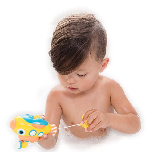 Nuby Little Submarine Pull String Bath Toy, Colors May Vary