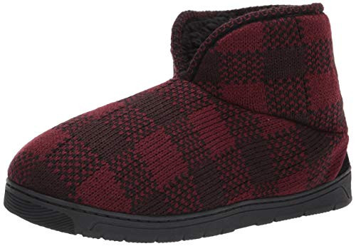 Muk Luks Men s Pull on Style Slipper Oxblood