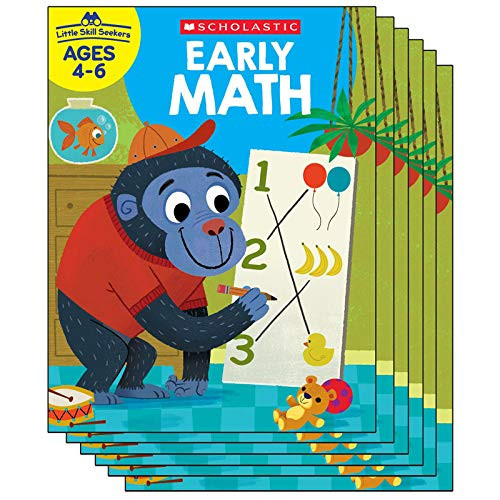 Scholastic Teaching Resources SC-830636BN Little Skill Seekers Early Math44  Pack of 6