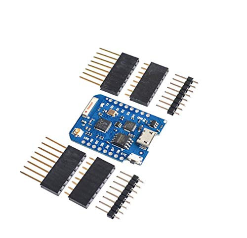 SHANG-JUNS Easy to Assemble Bytes External Antenna Connector NodeMCU Based ESP8266 ESP-8266EX CP2104 WiFi Development Board Micro 4M 16M Convenient  Color   16MB