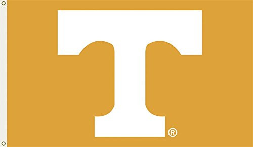 NCAA Tennessee Volunteers 3-by-5 Foot Flag T Only with Grommets