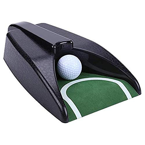 Golf Automatic Pitching Cup Indoor Golf Hole Golf Putter Cup Automatic Return Golf Cup Practice Training Cup Training aid Suitable for Indoor and Outdoor Courtyard Offices  Golf Putting Cup and Ball