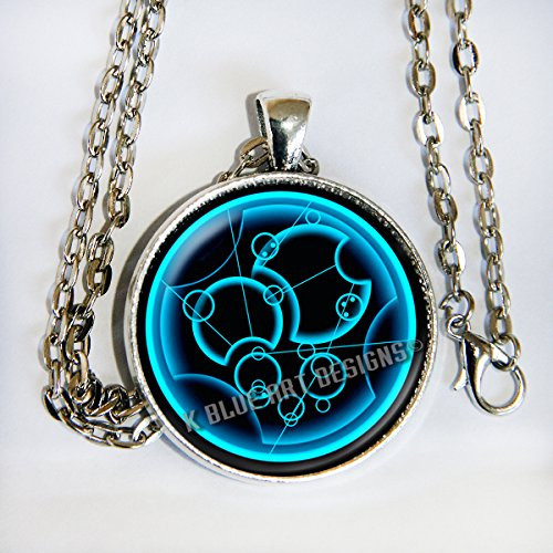 Doctor Who says I Am Always With You in Gallifreyan - necklace - Dr Who - HM Doctor Who says I Am Always With You in Gallifreyan - necklace - Dr Who - HM