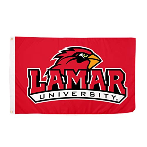 Desert Cactus Lamar University Cardinals NCAA 100 percent Polyester Indoor Outdoor 3 feet x 5 feet Flag