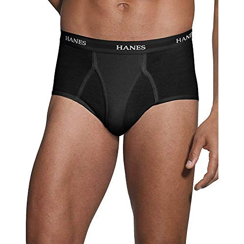 Hanes Men s 7-Pack ComfortSoft Briefs  Large Black Grey