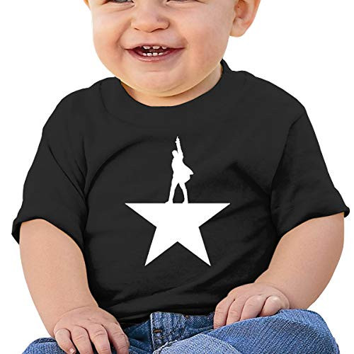 Baby T-Shirt Cute Infant Home Hamilton Graphic Toddler T Boys and Girls Soft Short Sleeve Cotton Kids Shirt 18 Months Black Baby T-Shirt Cute Infant Home Hamilton Graphic Toddler T Boys and Girls Soft Short Sleeve Cotton Kids Shirt 18 Months Black