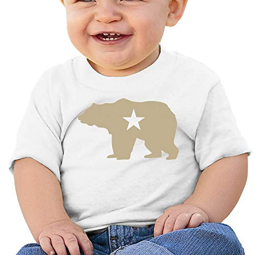 Just789 Baby T-Shirt Cute Infant California Republic Graphic Toddler T Boys and Girls Soft Short Sleeve Cotton Kids Shirt 6 Months White Just789 Baby T-Shirt Cute Infant California Republic Graphic Toddler T Boys and Girls Soft Short Sleeve Cotton Kids Shirt 6 Months White