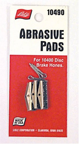 Lisle 10490 Abrasive Set for Disc Brake Cylinders