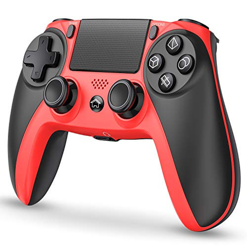 Kydlan PS4 Controller Wireless Playstation 4 Controller Wireless PS4 Remote Control for PS4 Pro Playstation 4 PS4 Slim with Touch Panel Audio Function Dual Shock 6-Axies Sensor