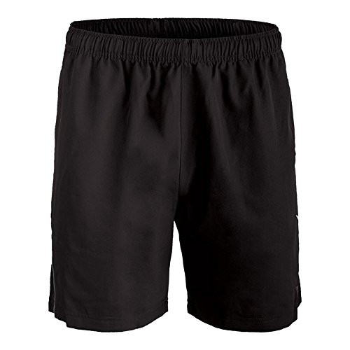 Fila Men s Core 7 inch Tennis Short  Black White Large