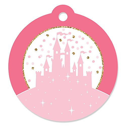 Little Princess Crown - Pink and Gold Princess Baby Shower or Birthday Party Favor Gift Tags (Set of 20) Little Princess Crown - Pink and Gold Princess Baby Shower or Birthday Party Favor Gift Tags (Set of 20)