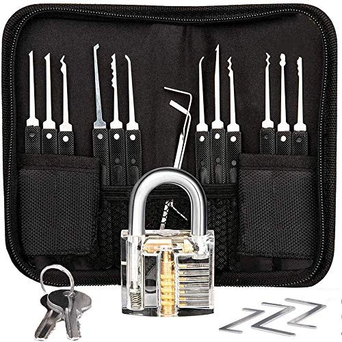 17 PCS Stainless Steel Multifunctional Tool Pick Set?Professional Training kit